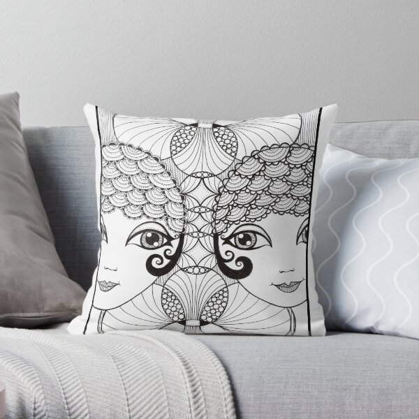 Showgirls Throw Pillow