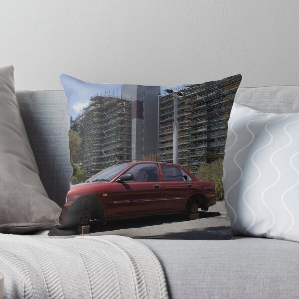 Brownlie Towers Tableau, Bentley Throw Pillow