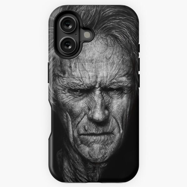 Item preview, Retrato de Clint Eastwood designed and sold by TheArtCrate.