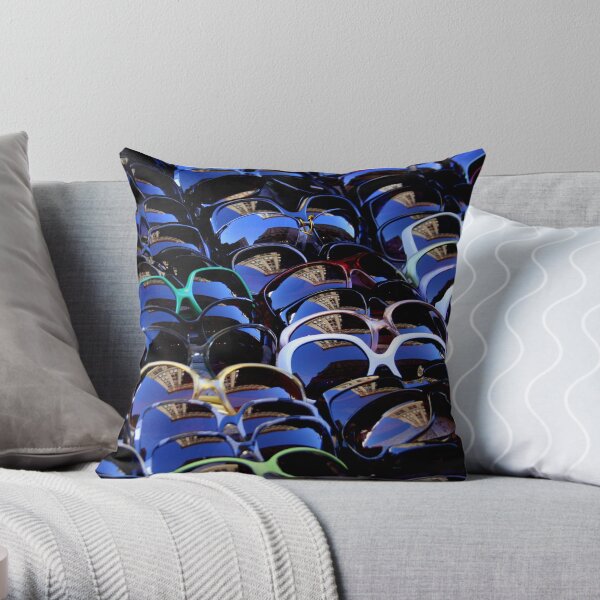 Sun Glasses Throw Pillow