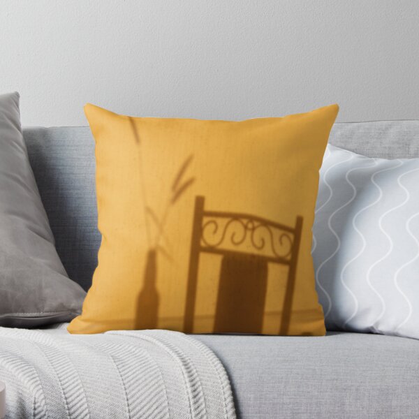 Grass on Glass Throw Pillow