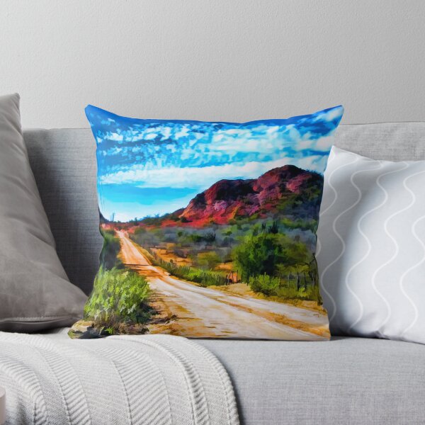 Desertscape #3 Throw Pillow