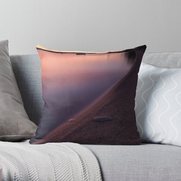 Leech Lake, Minnesota, Sunrise. Throw Pillow