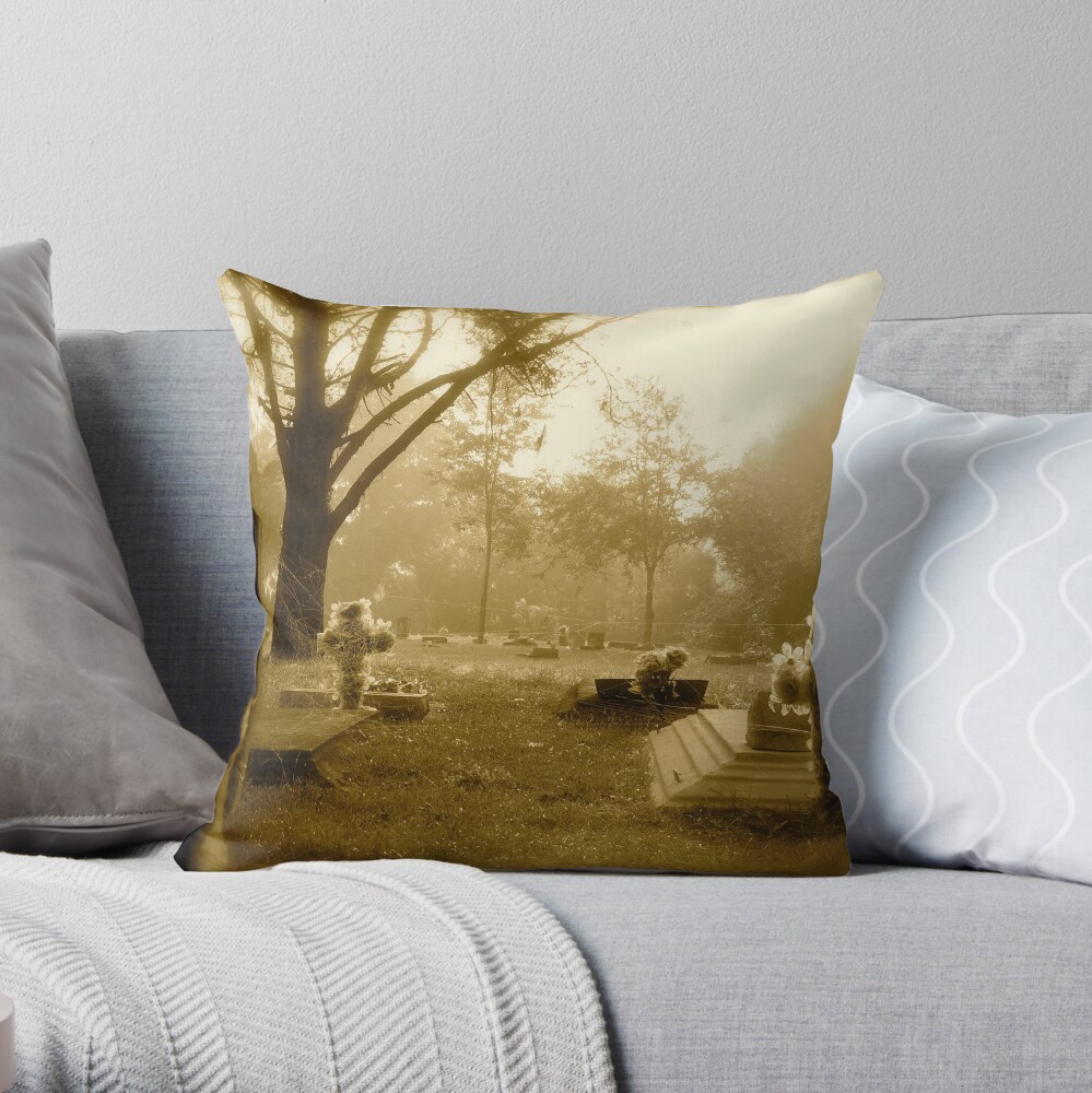 Love is Stronger Than Death Throw Pillow