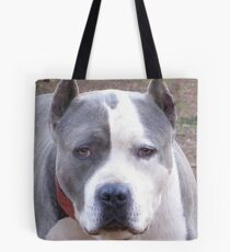 Blue Boomerang Tote Bag