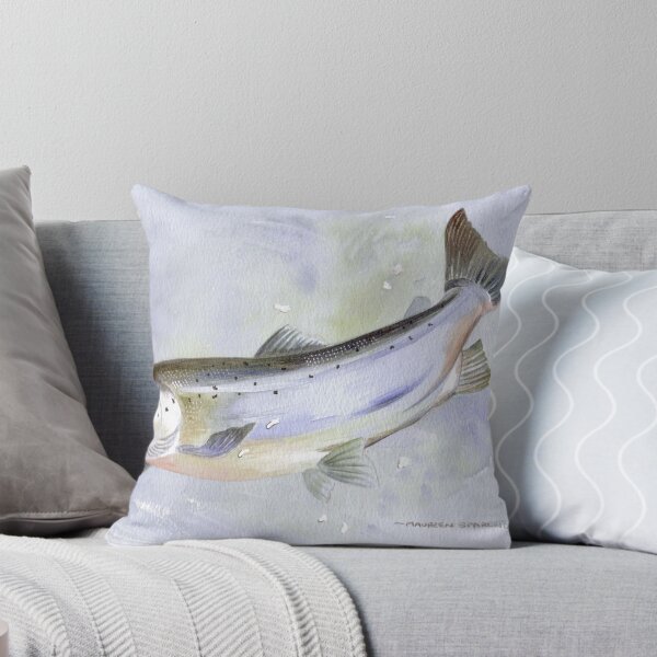Item preview, Leaping Salmon designed and sold by Maureen Sparling.