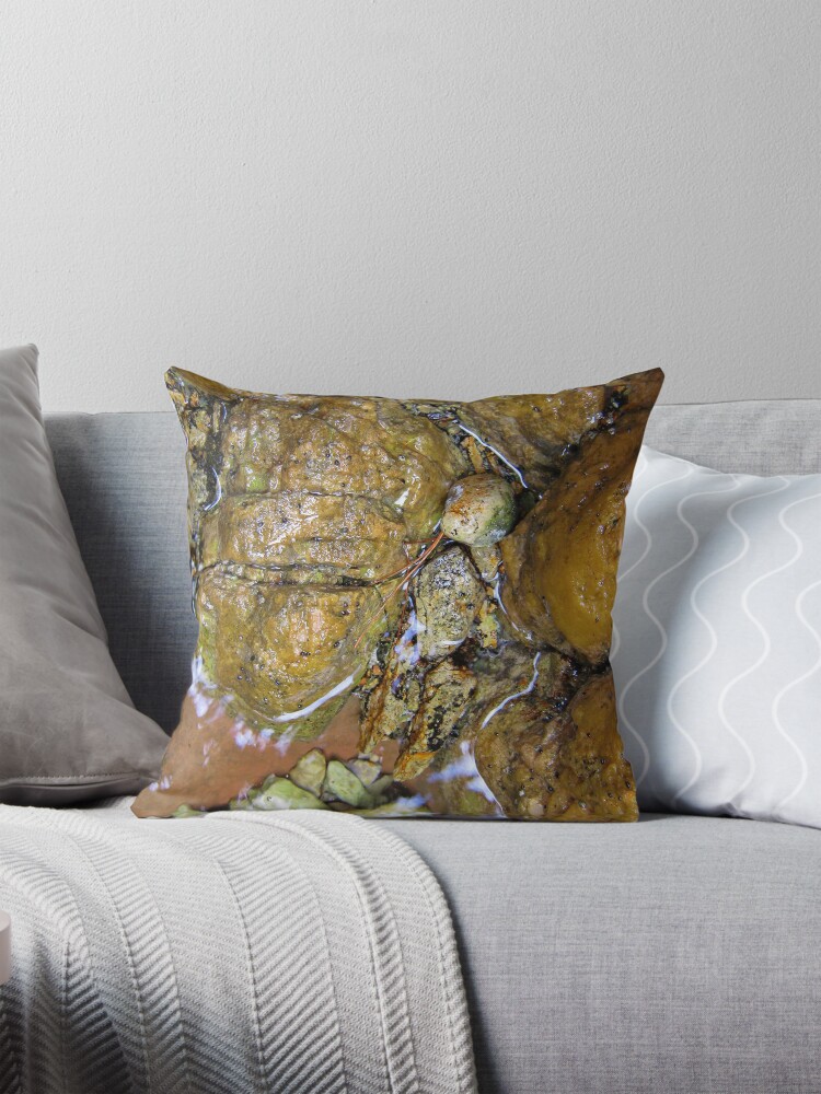 Thumbnail 1 of 4, Pillow, GAME OF STONES IN THE SEA designed and sold by TatianaMichaela.