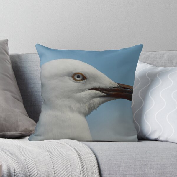 Seagull II Throw Pillow
