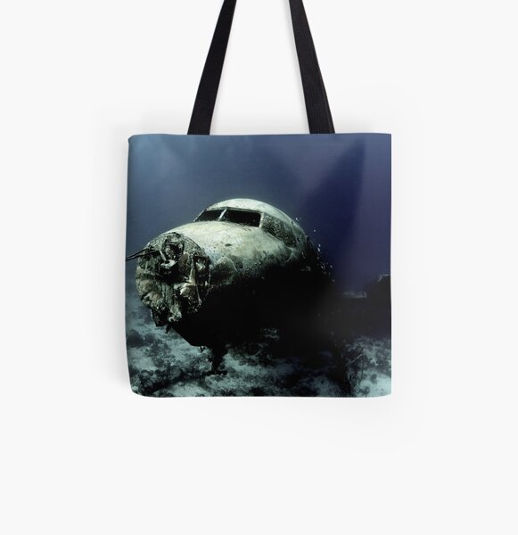 Water Landing All Over Print Tote Bag