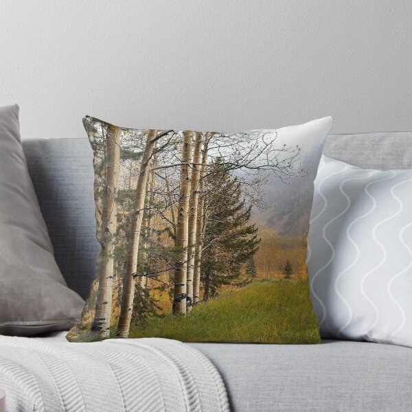 Item preview, Aspen Trees on a Misty Foggy Day in Fall designed and sold by Robert W. Spath II.