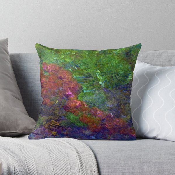 A Walk In The Woods Throw Pillow