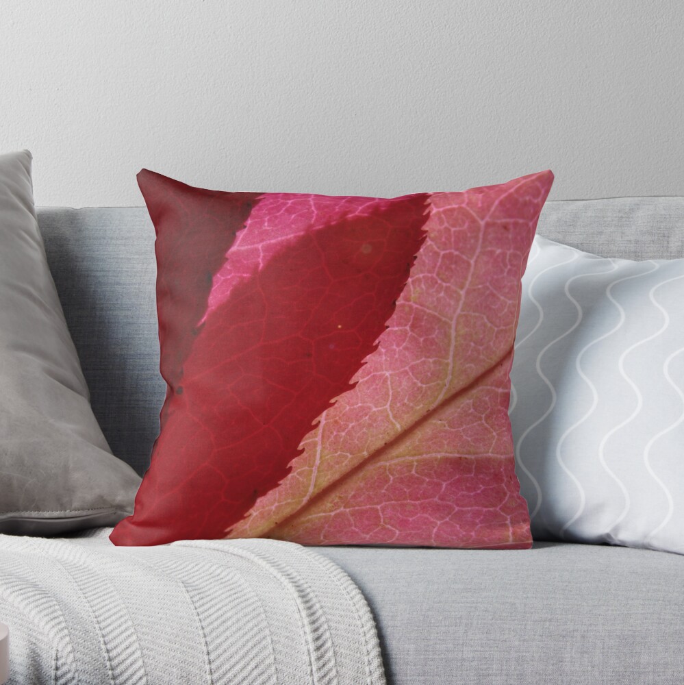 autumn spindle-tree Throw Pillow