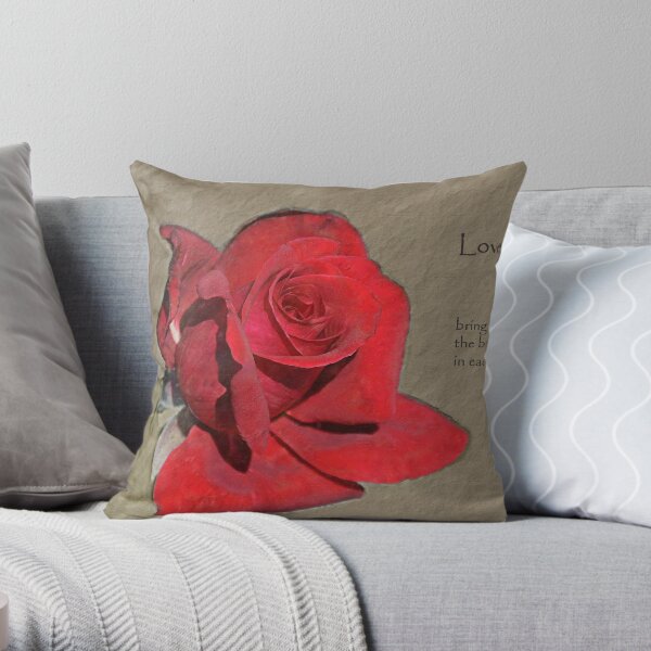 Love is... Throw Pillow