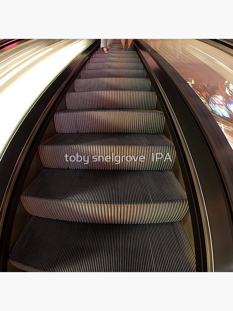 Riding the Escalator by tobysnelgrove