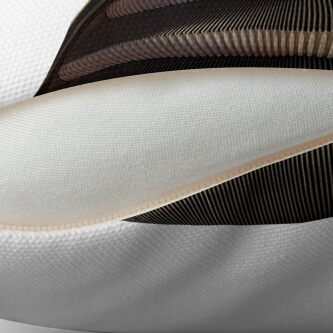 Alternate view of Riding the Escalator Throw Pillow