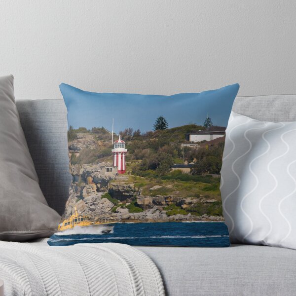 Item preview, Red & White Lighthouse Sydney Harbour designed and sold by Jaxybelle.
