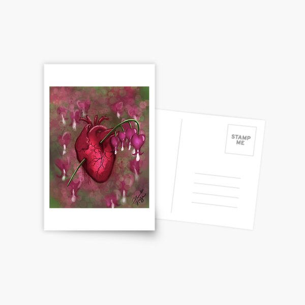 Item preview, Bleeding Hearts designed and sold by Strange Familiar Art & Design.