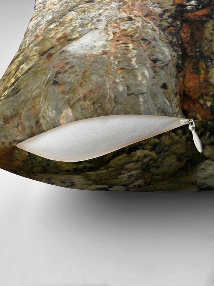 Thumbnail 2 of 4, Pillow, MASKS IN THE ISLAND ROCKS  designed and sold by TatianaMichaela.