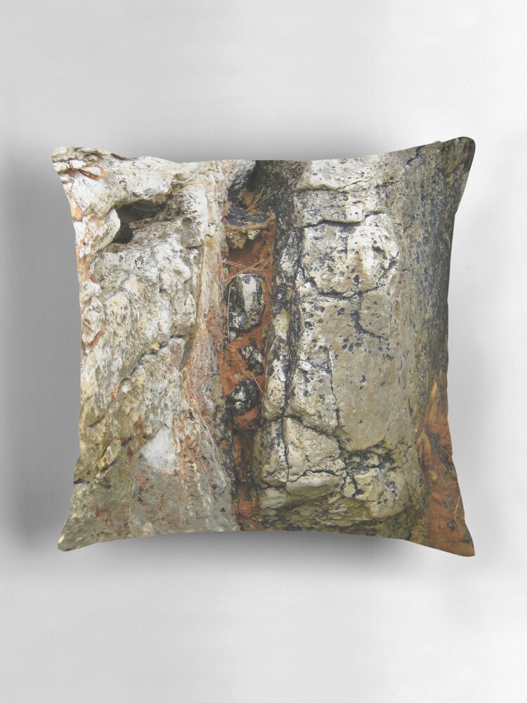 Thumbnail 3 of 4, Pillow, MASKS IN THE ISLAND ROCKS  designed and sold by TatianaMichaela.