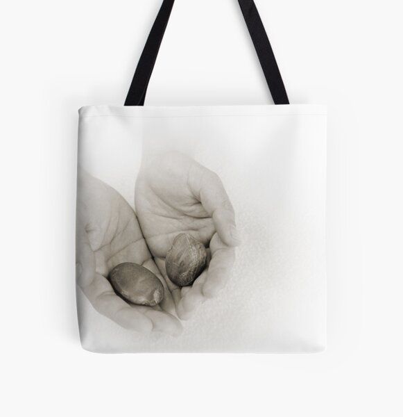 Hands: Wellness All Over Print Tote Bag