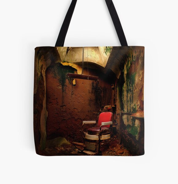 Prison barber shop All Over Print Tote Bag