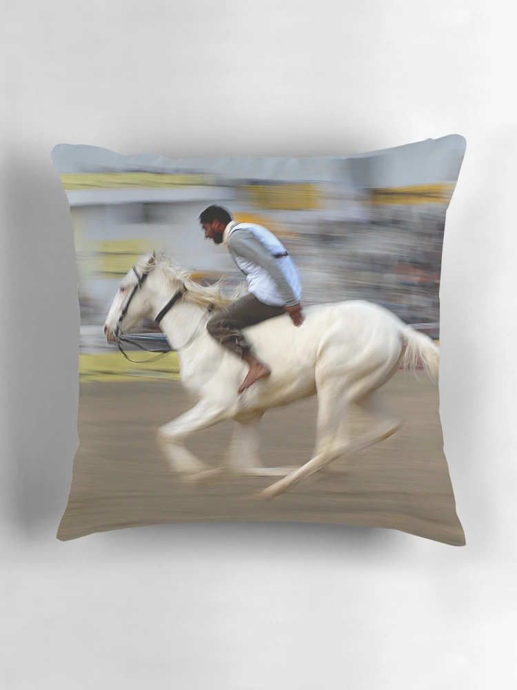 Thumbnail 3 of 4, Pillow, SOLO RIDER designed and sold by RakeshSyal.