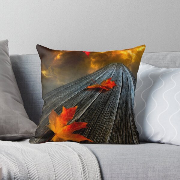 In the Storm eye Throw Pillow