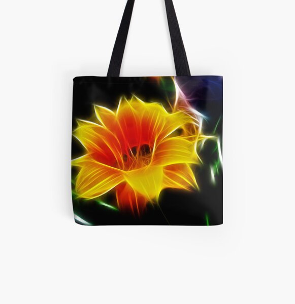 Fractal Frenzy All Over Print Tote Bag