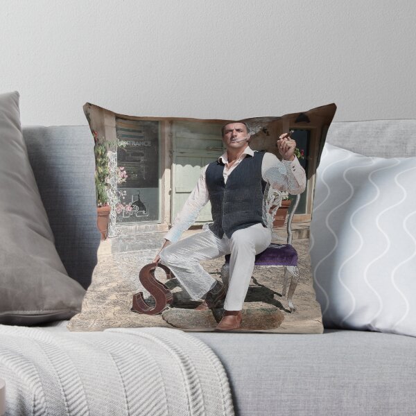 Smoking Signs Throw Pillow