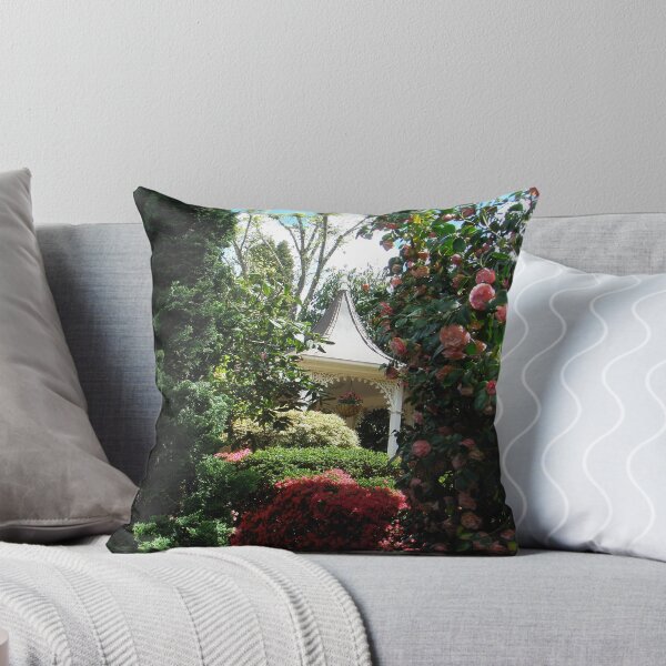 Introducing Leura Gardens~bd4 Throw Pillow