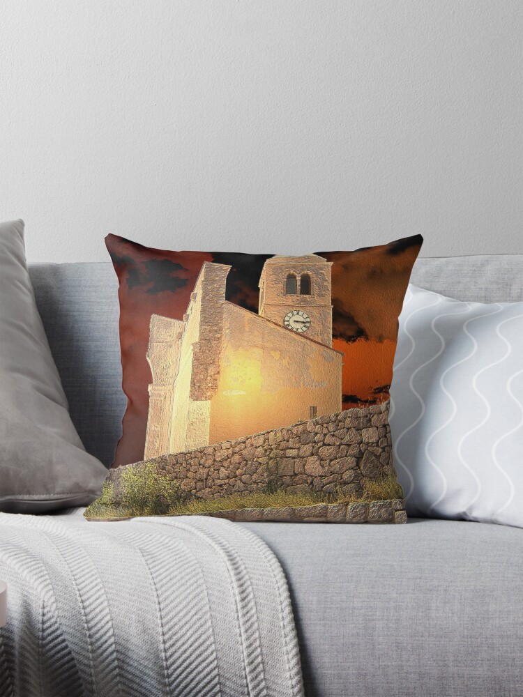 Thumbnail 1 of 4, Pillow, IN THE NIGHT designed and sold by TatianaMichaela.
