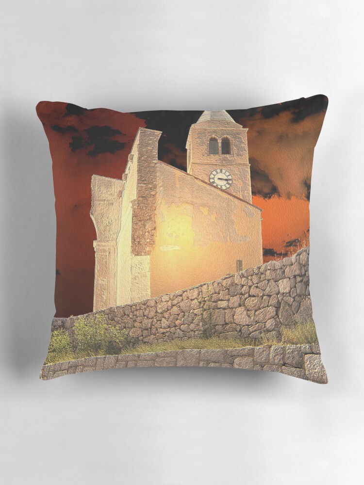 Thumbnail 3 of 4, Pillow, IN THE NIGHT designed and sold by TatianaMichaela.