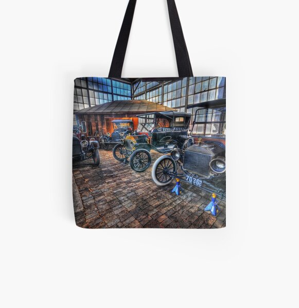 Just Like Old Times All Over Print Tote Bag