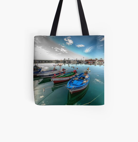 mast and harbour tote bag