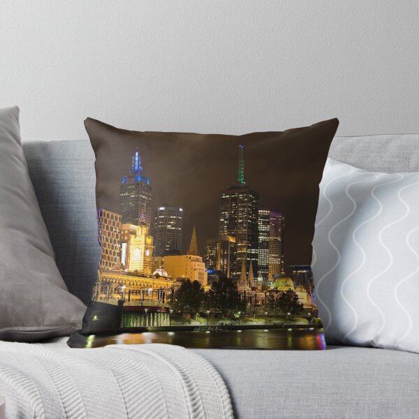 Item preview, Melbourne city lights designed and sold by ianwoolcock.