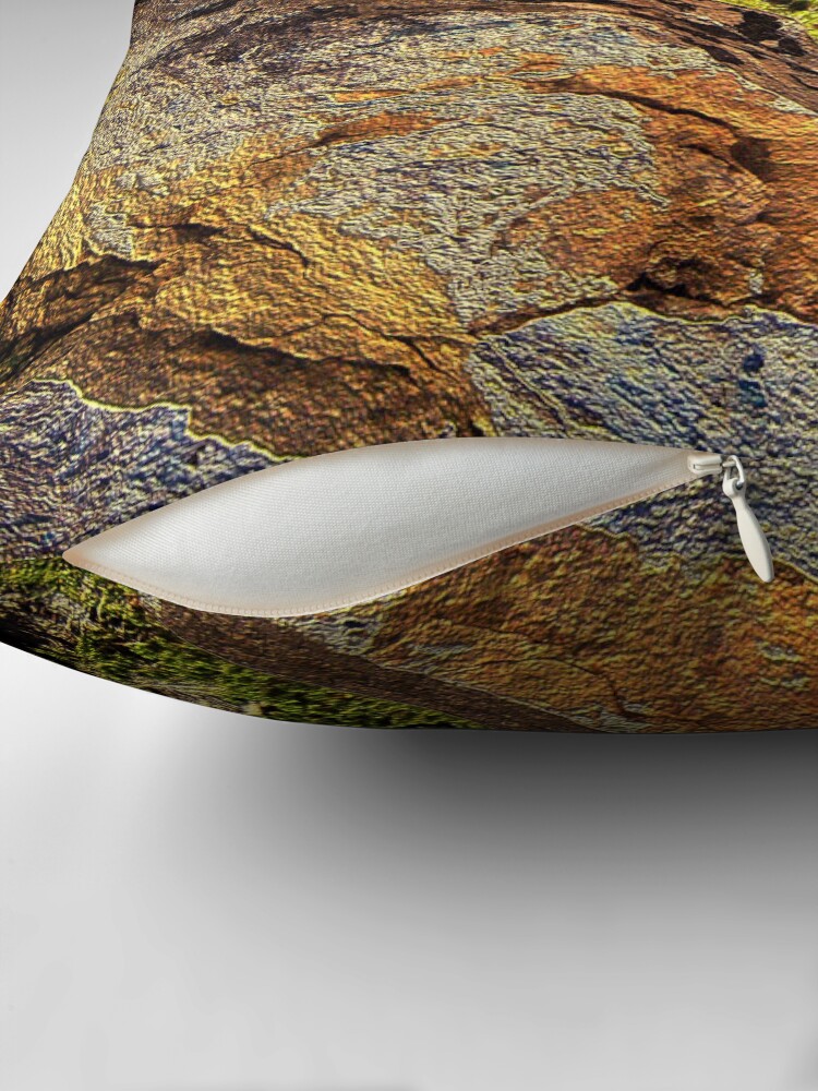 Thumbnail 2 of 4, Pillow, FANTASY IN THE MOUNTAINS designed and sold by TatianaMichaela.