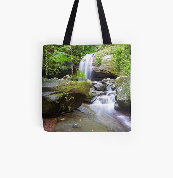 Serenity Falls All Over Print Tote Bag