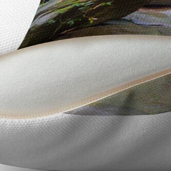 Alternate view of Serenity Falls Throw Pillow