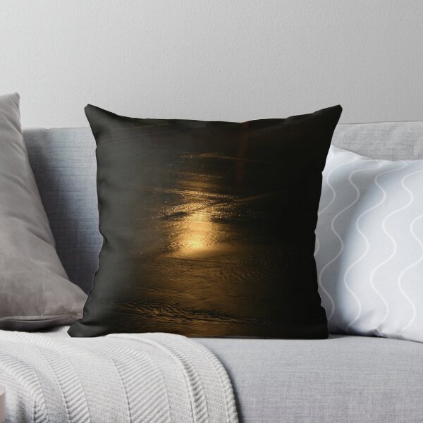 Golden Touch Throw Pillow