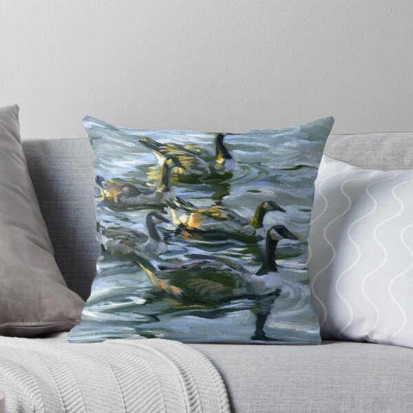 Item preview, Swimming Geese designed and sold by laillustrator.