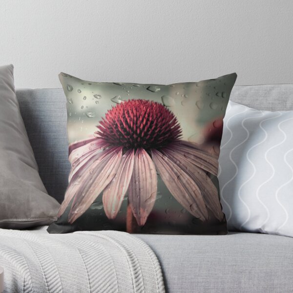 sad solitude Throw Pillow