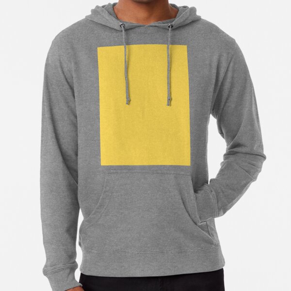 plain mustard yellow hoodie