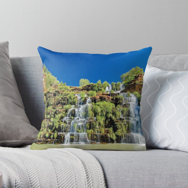 King's Cascade Pano Throw Pillow