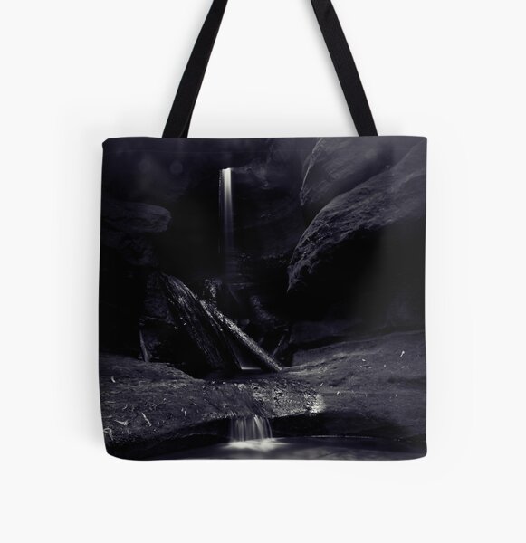 Mist at Centennial Glen All Over Print Tote Bag