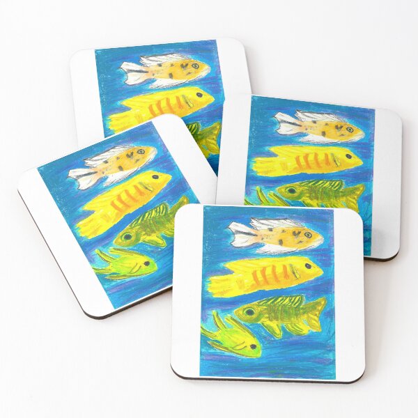 Artikelvorschau, Aquarienfische in Öl-Pastell entworfen und verkauft von beibhlin.