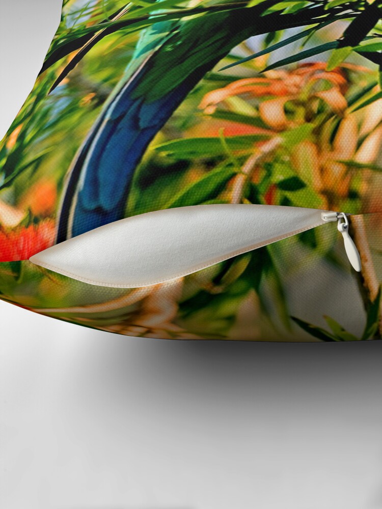 Thumbnail 2 of 4, Pillow, Port Lincoln Parrot designed and sold by RICHARDW.