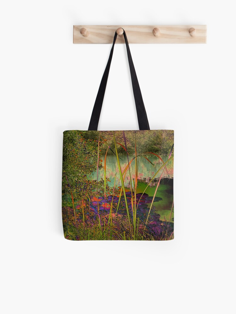 Thumbnail 1 of 2, Tote Bag, VIOLET LAKE designed and sold by TatianaMichaela.