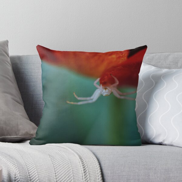 Creepy crawly Throw Pillow