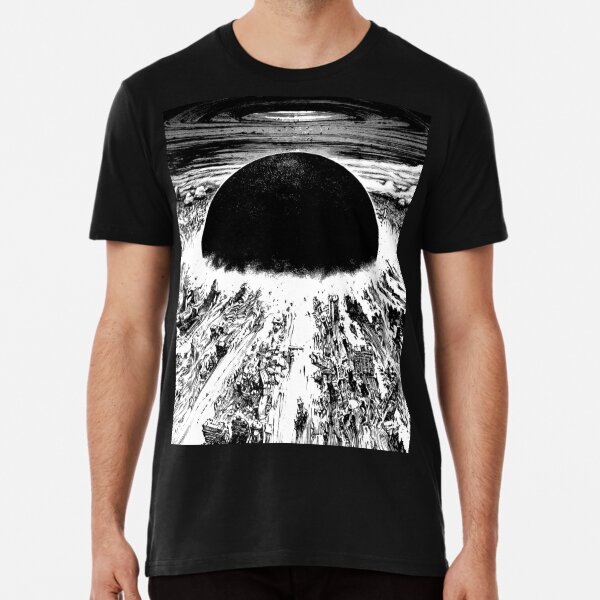 Akira cyberpunk city explosion Premium T-Shirt