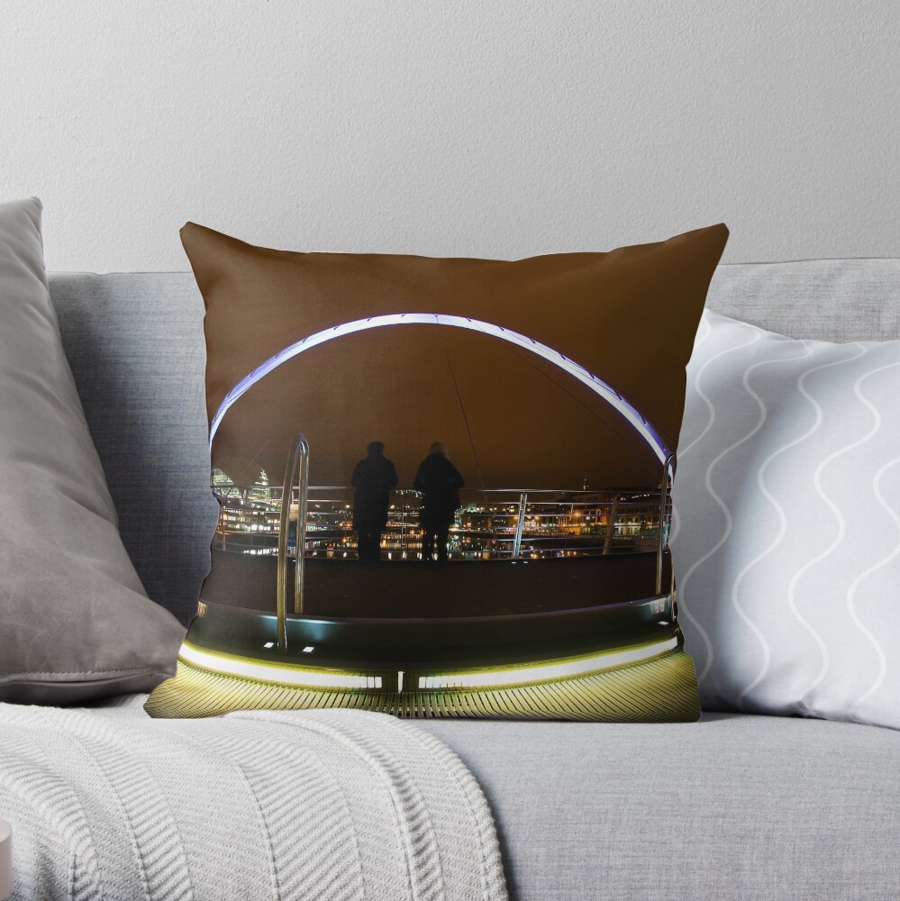 The view Throw Pillow